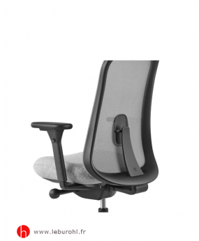 Fauteuil Lino structure Black Support lombaire Herman Miller Le Buro HL